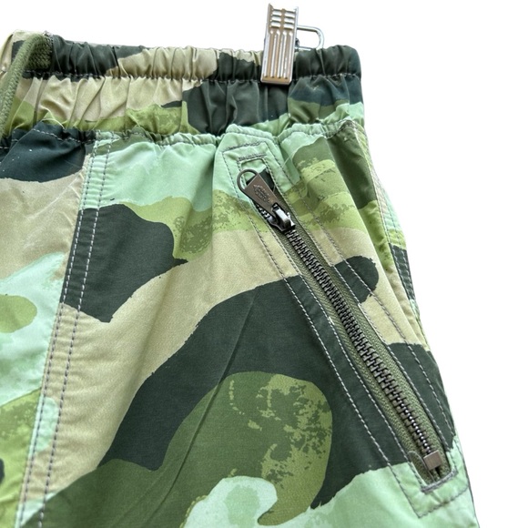 Free People FP Movement Stadium Printed Track Pants Green Camo NWOT SMALL - Picture 8 of 16